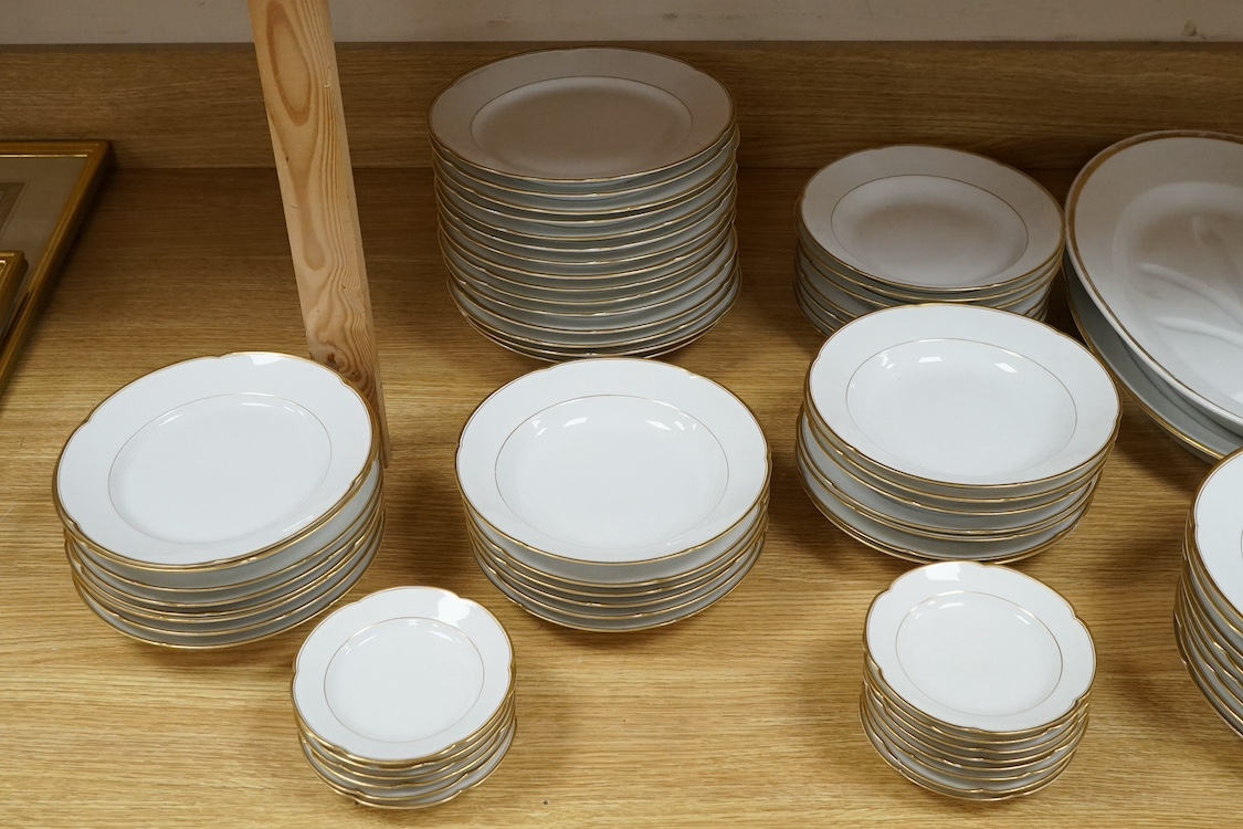 A Bing and Grondahl dinner service. Condition - fair to good